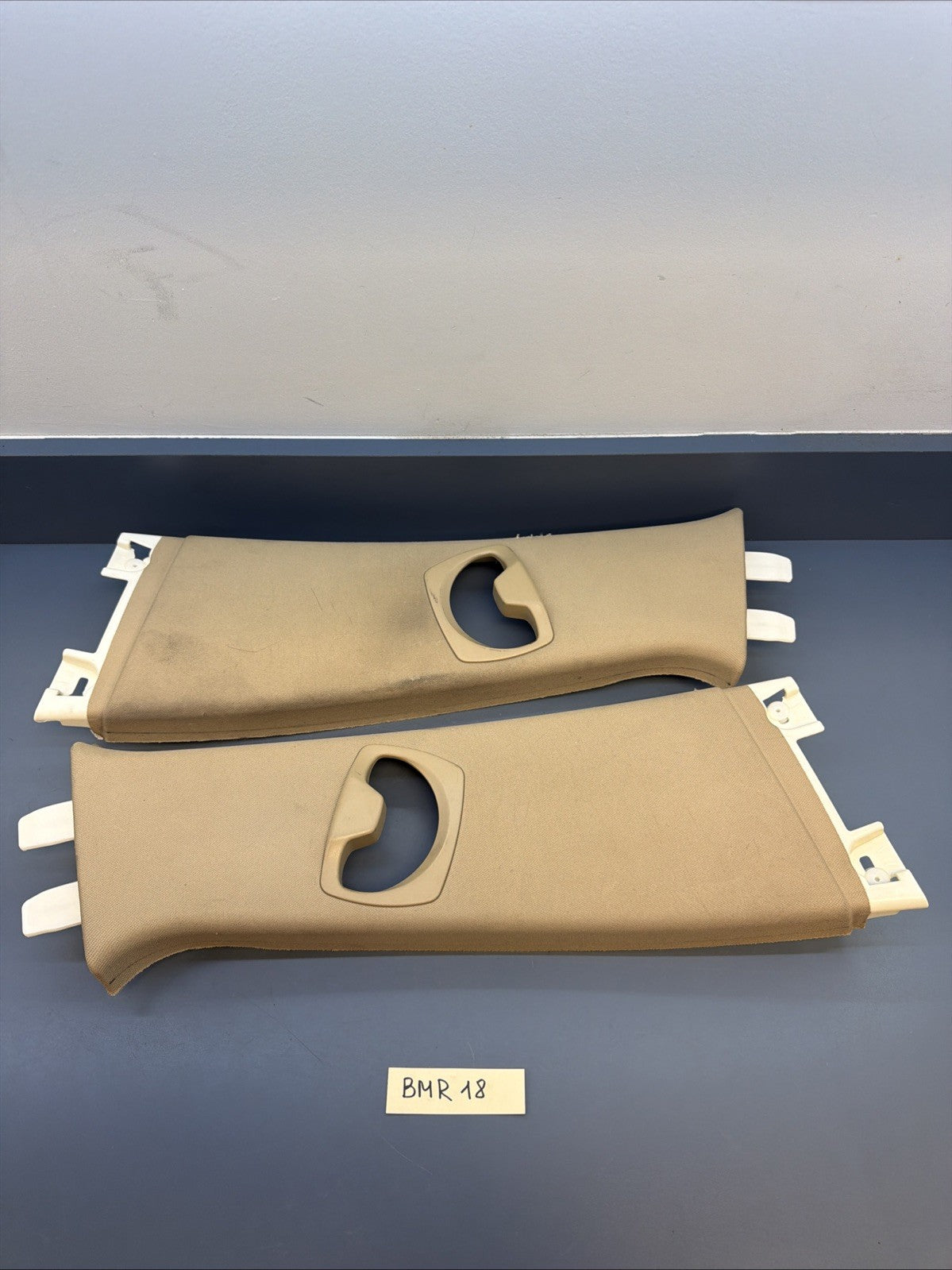 07-11 BMW 335i 328i E91 Left & Right Upper Door Seatbelt B Pillar set 7058335/36