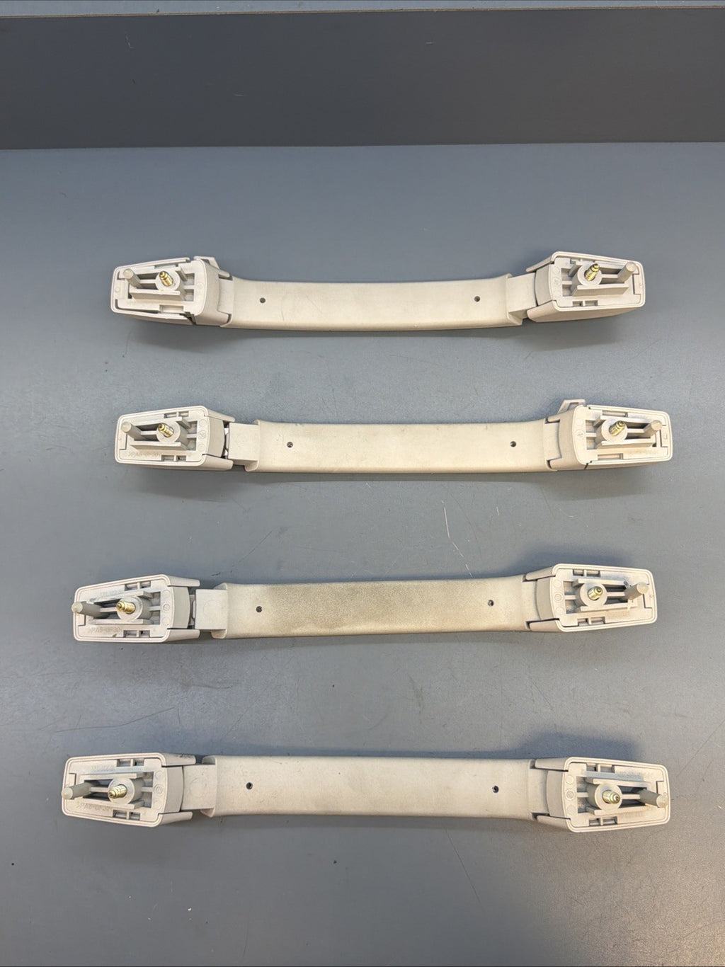 2000-2005 BMW E46 3-Series Interior Roof Grab Handle Set Grey OEM 8231321