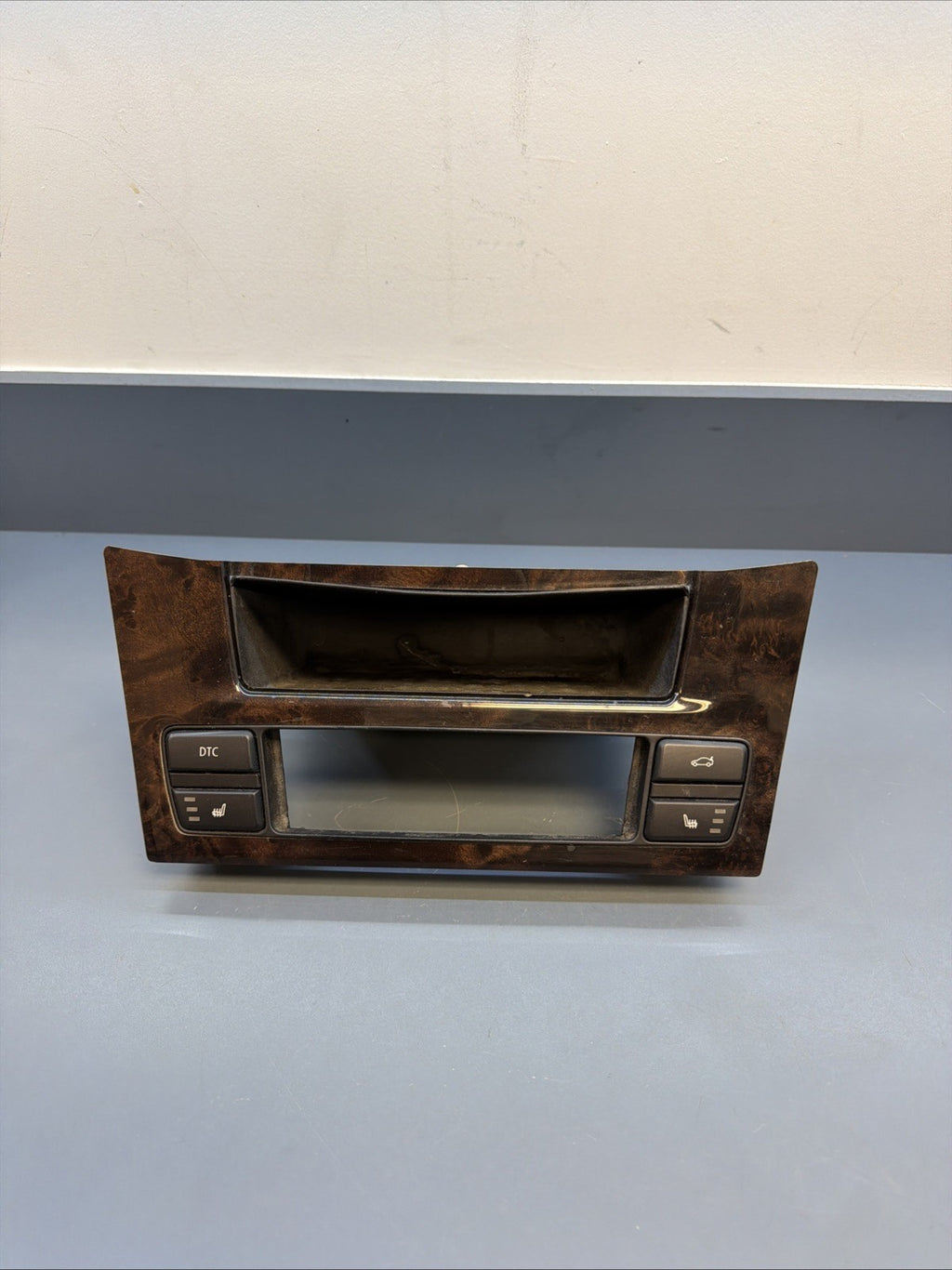 BMW 5 Series E60 E61 Central Console Storage Tray Black Trim Panel OEM 9139391