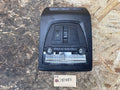 BMW 2010-2017 F10 5 SERIES FRONT OVERHEAD DOME LIGHT SWITCH BLACK OEM 28140555