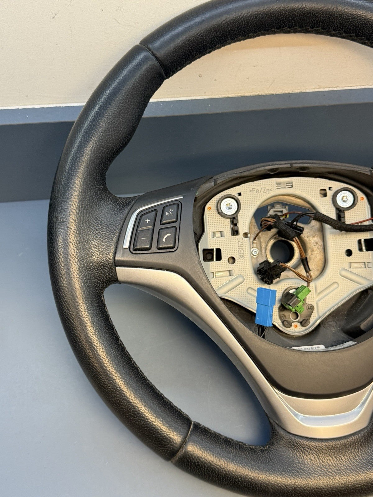 11-15 BMW X1 E84 Sport Steering Wheel Heated Leather W/O Paddles LCI OEM 6853133
