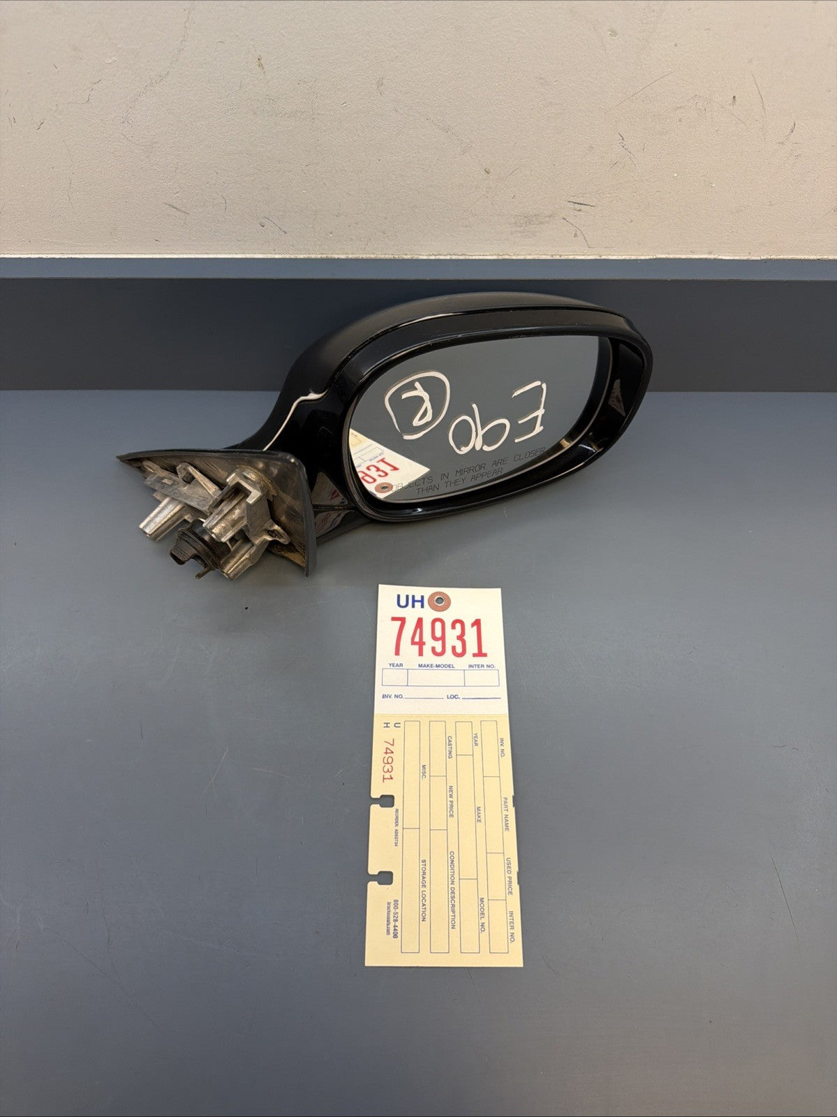 09-11 BMW E90 328i 335d Front Right Passanger Side Mirror Assembly 7182695 OEM