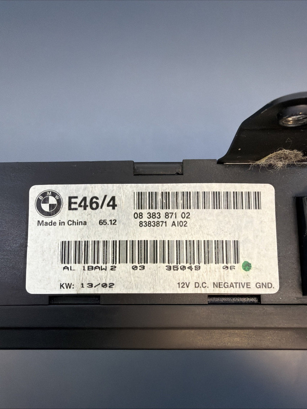 BMW 99-06 E46 3 SERIES LEAR STERIO RADIO AUDIO AMPLIFIER AMP OEM 8383871