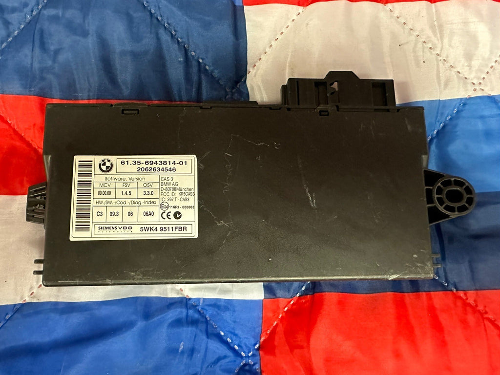 BMW 328I 128I E90 E92 E93 E82 N52 ENGINE ECU SET DME MSV80 CAS3 KEY SET 7567609O