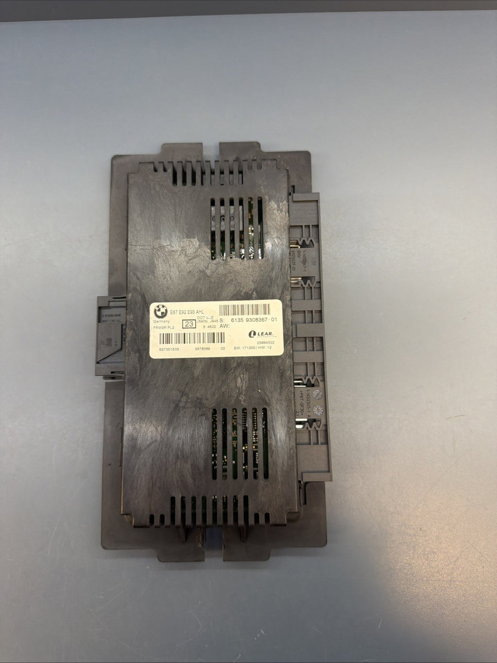 OEM BMW X1 E84 AHL FRM3 PL2 Footwell Light Control Module 9308367