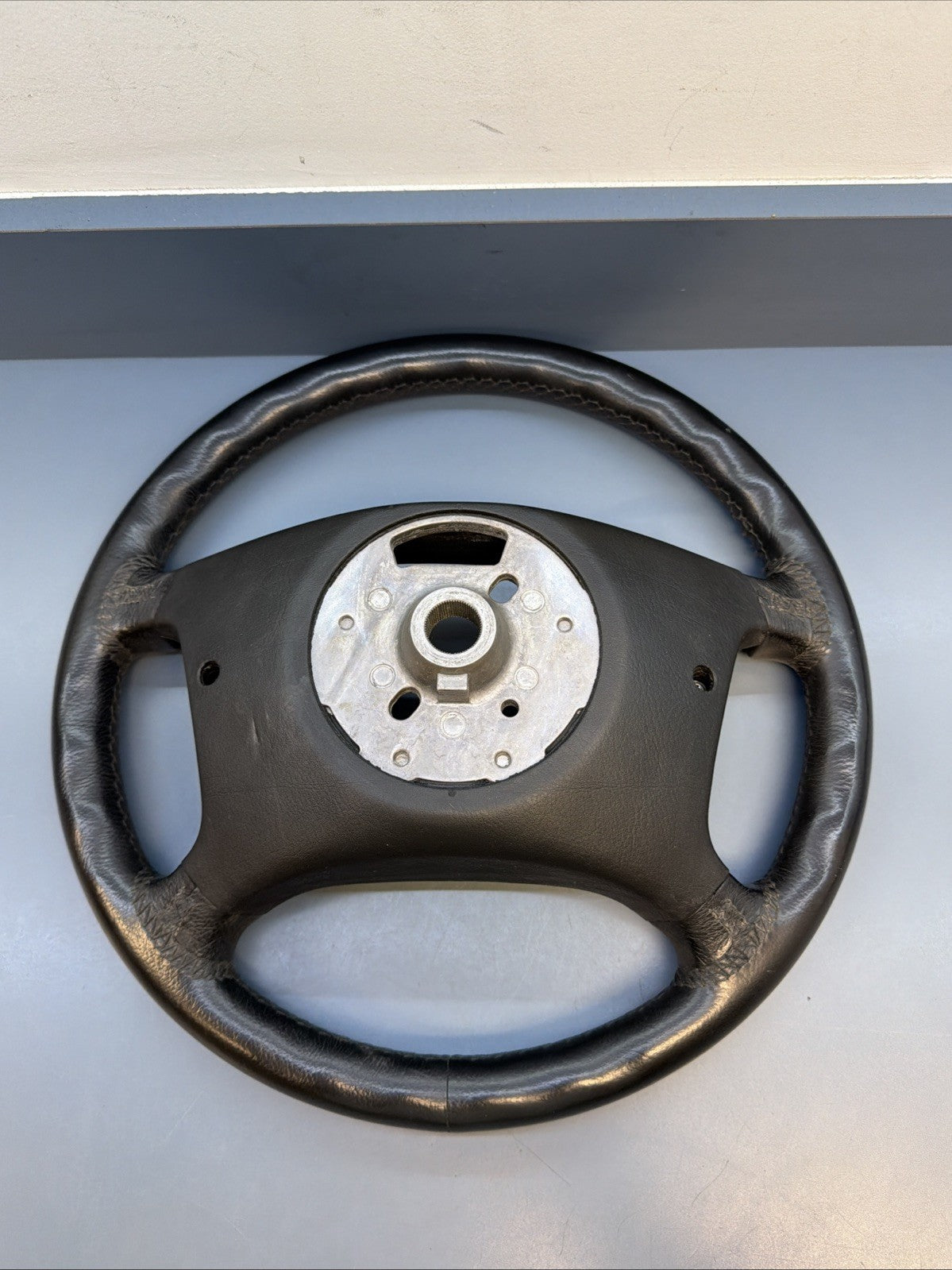99-06 BMW OEM 330XI STEERING WHEEL W/O CONTROL SWITCHES LEATHER BLACK 6753947