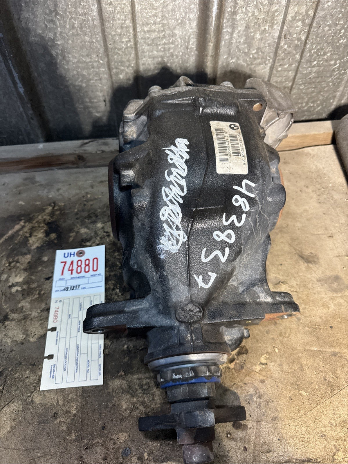 BMW REAR DIFFERENTIAL 3 SERIES F30 AUTOMATIC FINAL DRIVE 2.81 7605589