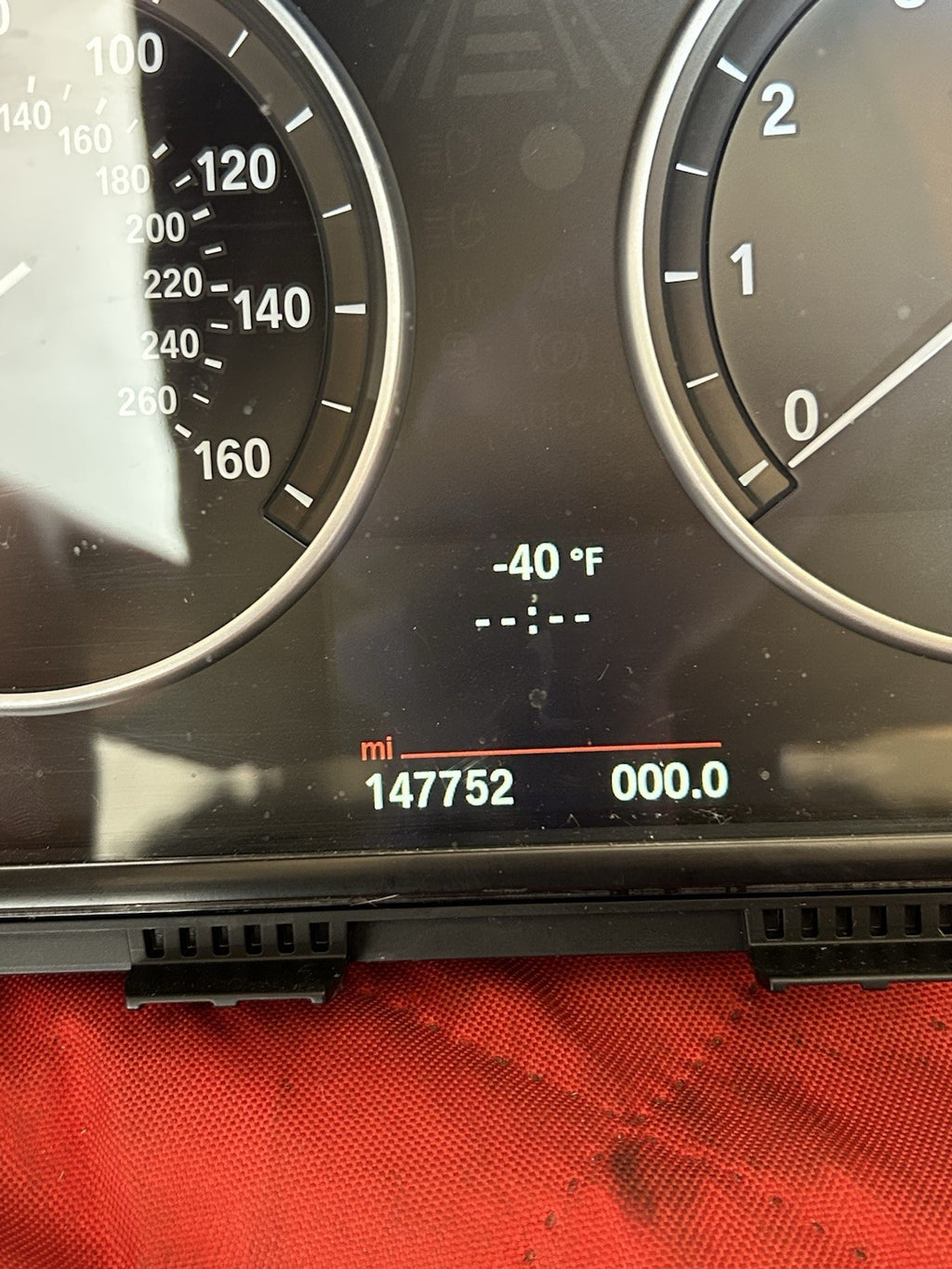 14-18 BMW 5 SERIES F07 F10 F25 X3 X5 INSTRUMENT SPEEDOMETER CLUSTER 9348713 147K