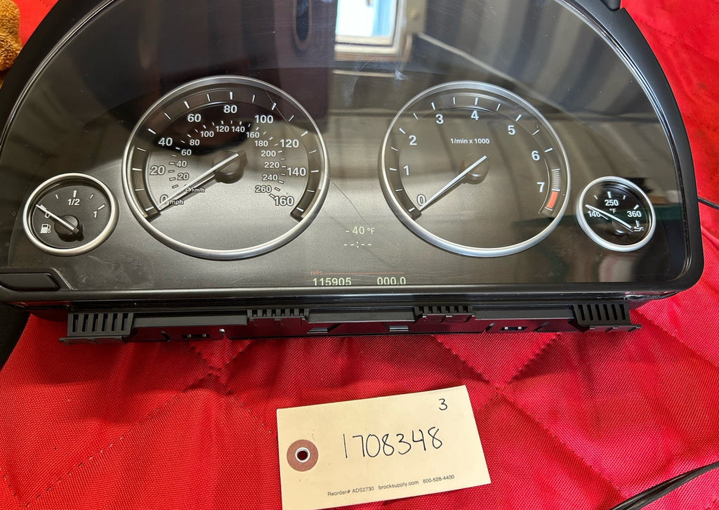 11-13 BMW X3 Speedometer Instrument Gauge Cluster 9265177 OEM 115K MILES