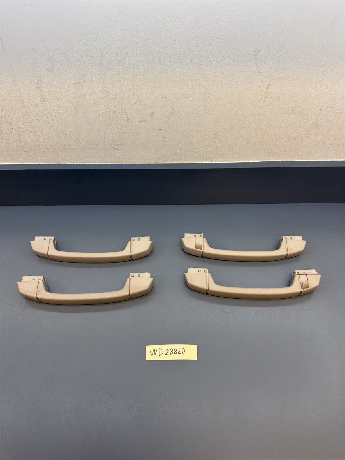 2004-2010 BMW E83 X3 Interior Front & Rear Roof Grab Handle Set of 4 Gray
