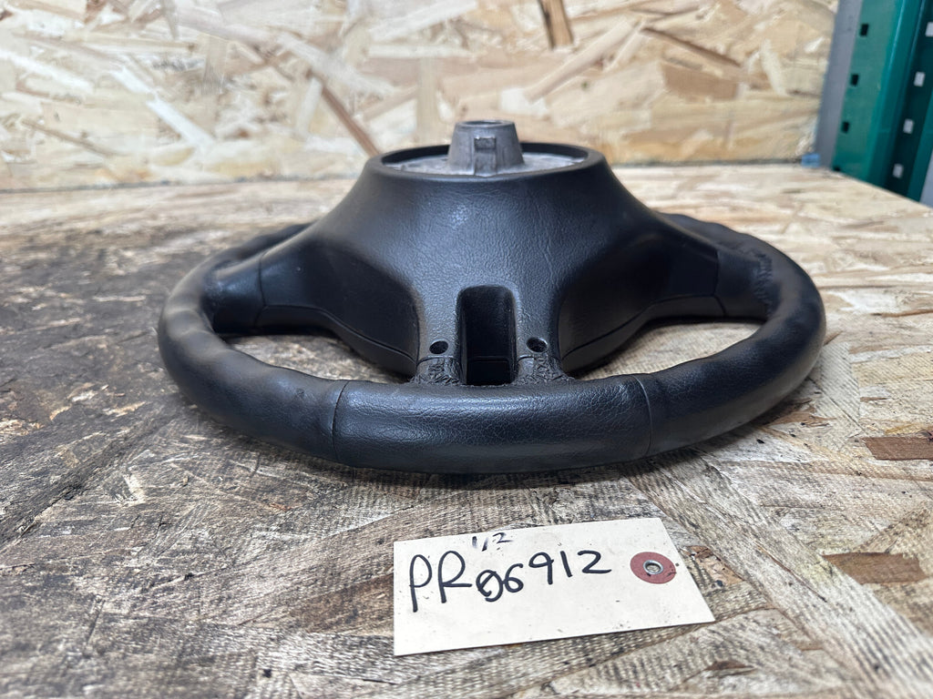 BMW 99-06 E46 3 SERIES BLACK LEATHER SPORT STEERING WHEEL OEM 101493/6760659