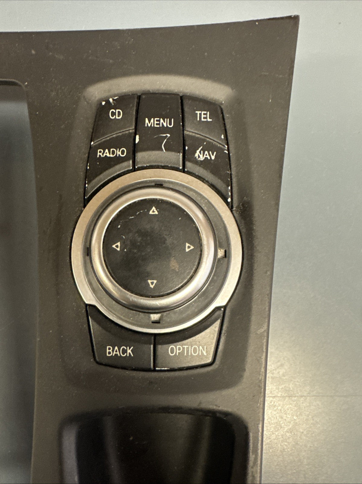 BMW E60 E61 E70 E71 E90 E92 CIC iDrive Media Control Knob 9213309 OEM W/ E70TRIM