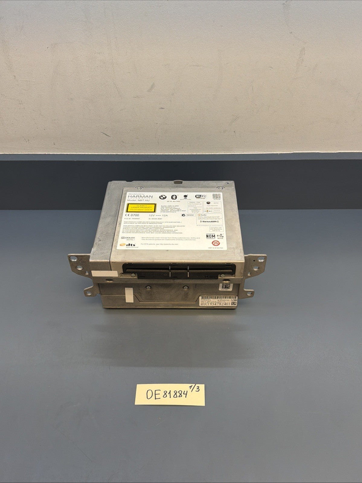 Radio CD Head Unit High OEM BMW F10 F12 F13 F30 F32 F36 F15 F25 F26 9347824