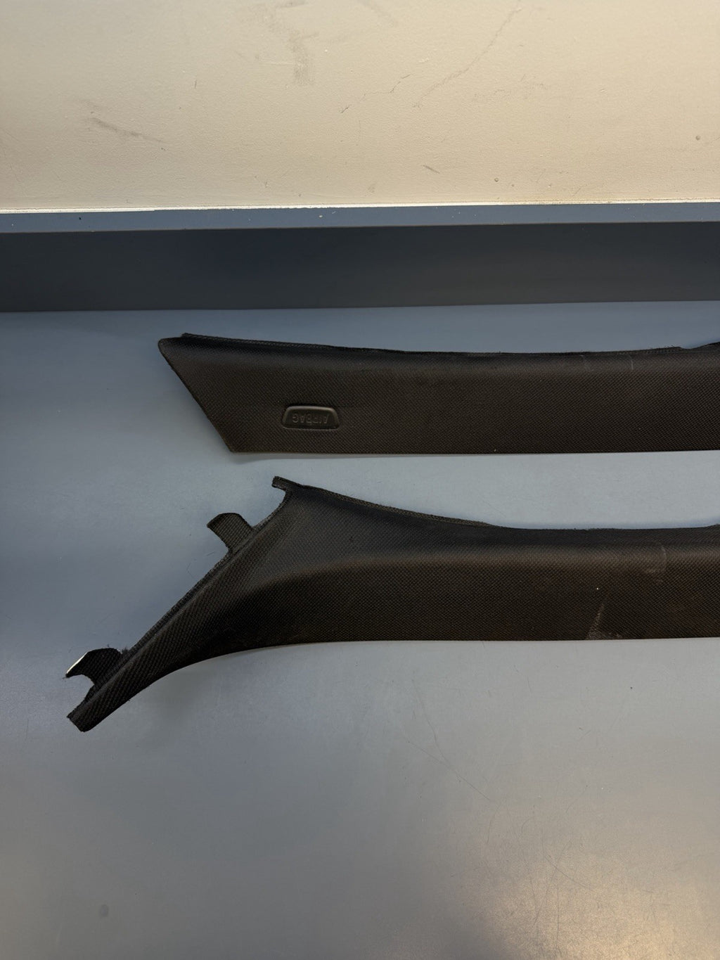 BMW 5 SERIES F10 F11 A PILLAR COVER TRIM SET LEFT RIGHT 9116348 9116347 BLACK