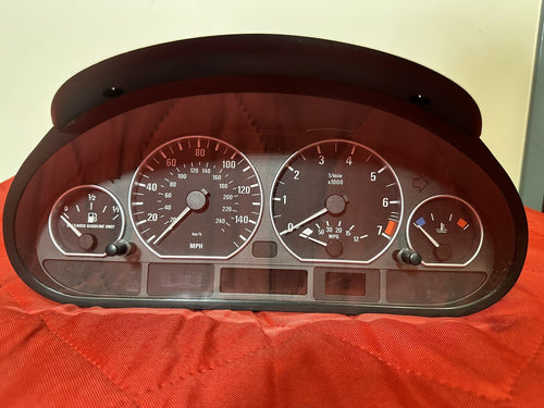 04-05 BMW 3 SERIES 330 INSTRUMENT GUAGE CLUSTER SPEEDOMETER 104K MILES OEM