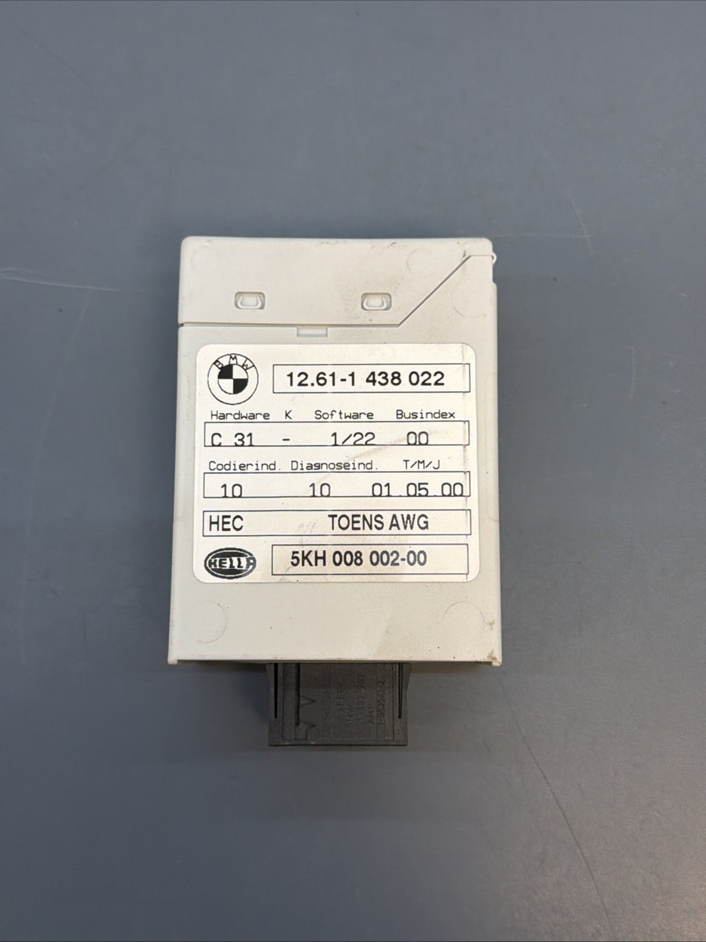 97-02 BMW Z3 E36 Engine Motor Oil Level & Temperature Control Sensor 1438022 OEM
