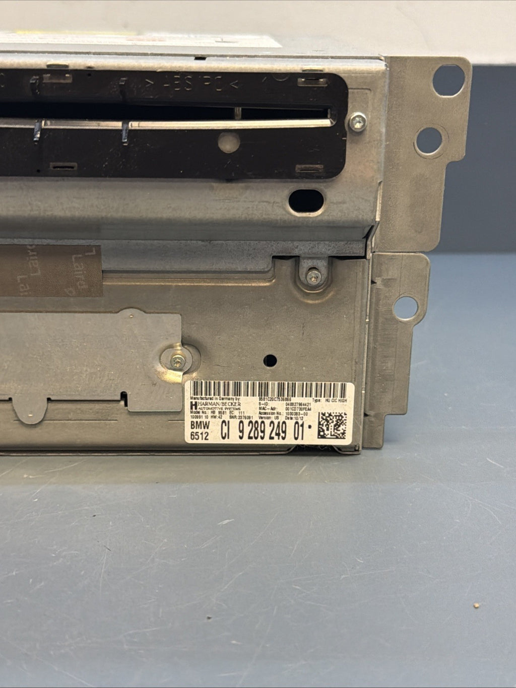 2011-2013 BMW F10 F11 CIC Navigation Head Unit Radio Receiver 9289249