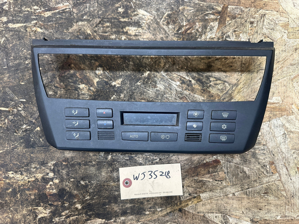 BMW 03-10 X3 E83 Automatic Air Conditioning Control Unit Module Panel 0363938