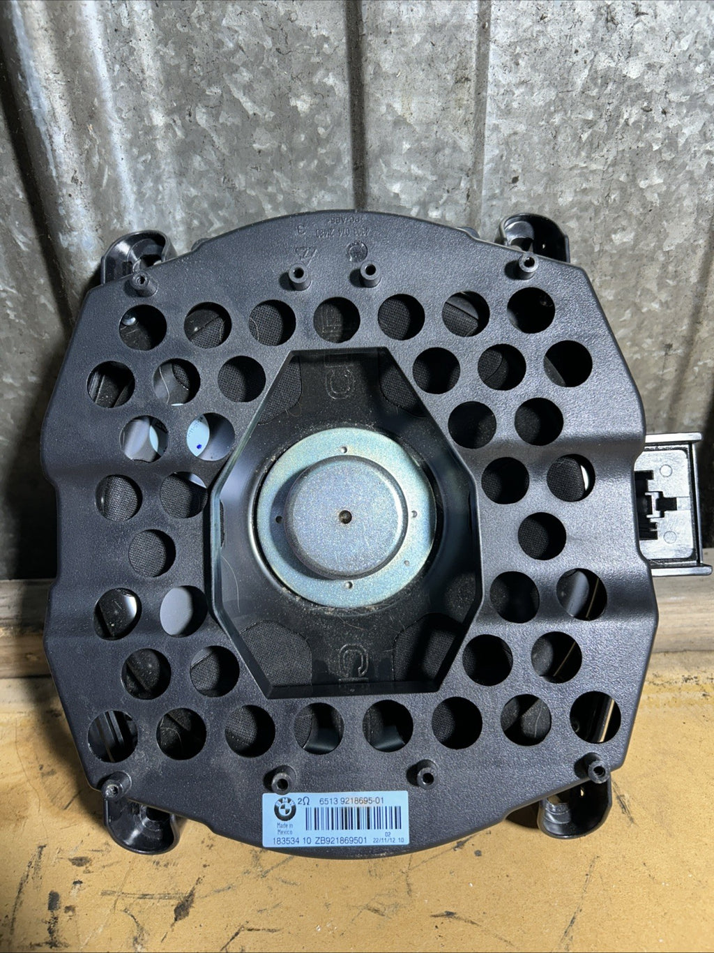 2011-2017 BMW X3 Front Left Side Floor Audio Subwoofer Speaker 9218695 OEM