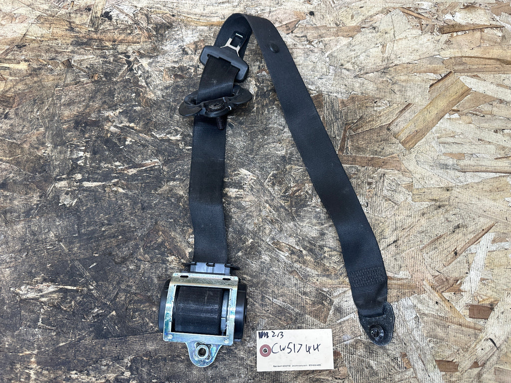BMW 04-10 E60 5 SERIES BLACK FRONT LEFT DRIVER SEAT BELT RETRACTOR 601629800D