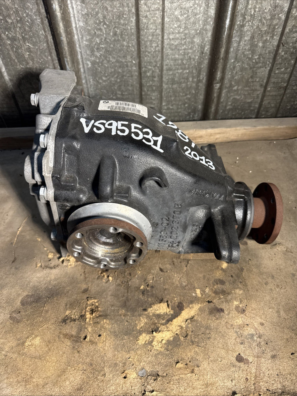 BMW REAR DIFFERENTIAL E88 SERIES 128i  AUTO FINAL DRIVE 3.73 7590237