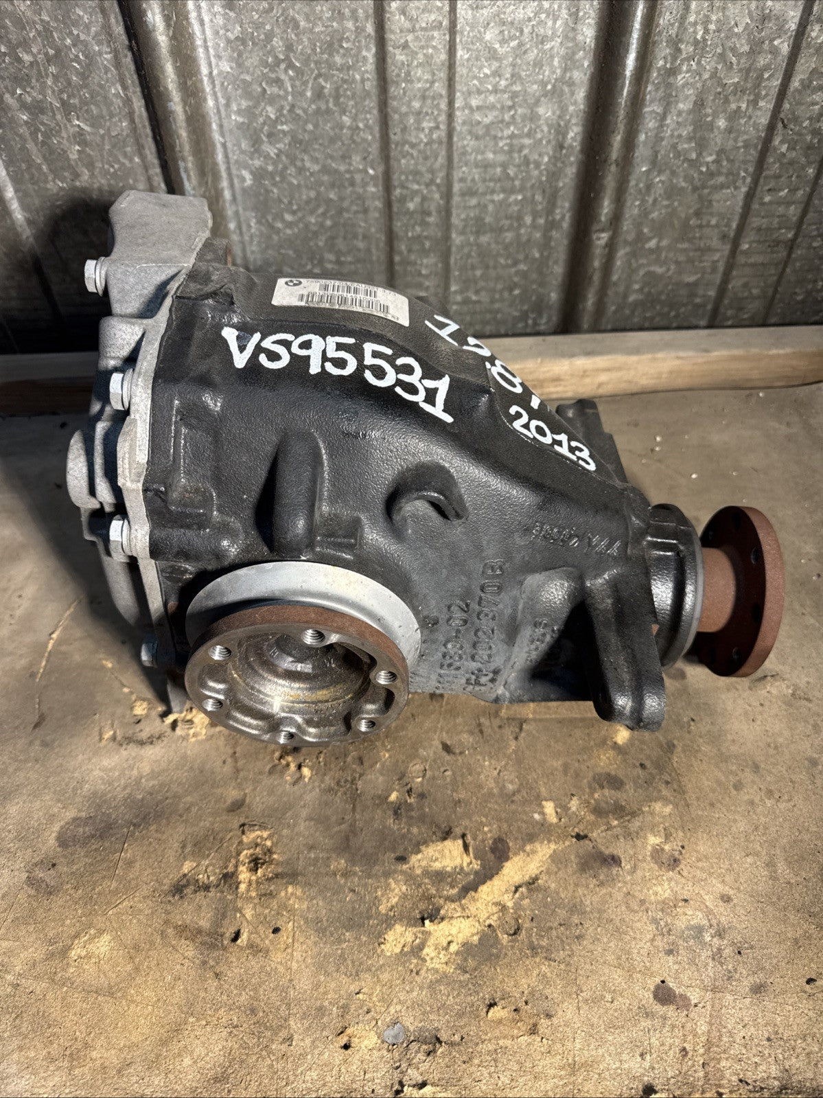 BMW REAR DIFFERENTIAL E88 SERIES 128i  AUTO FINAL DRIVE 3.73 7590237