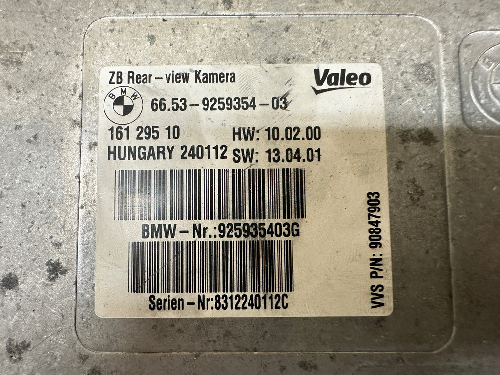 BMW 07-19 1/2/3/4/5/6/7 SERIES X3 BACKUP CAMERA CONTROL MODULE OEM 9259354