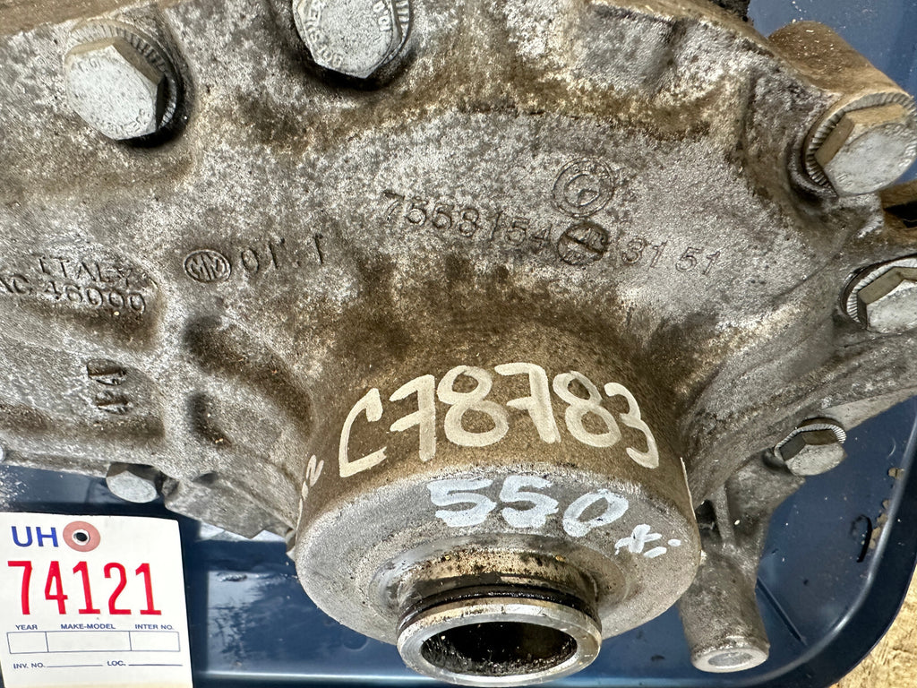 BMW F07 F10 550iX 650iX 5 6 SERIES REAR DIFFERENTIAL FINAL 3.08 DRIVE 7578155