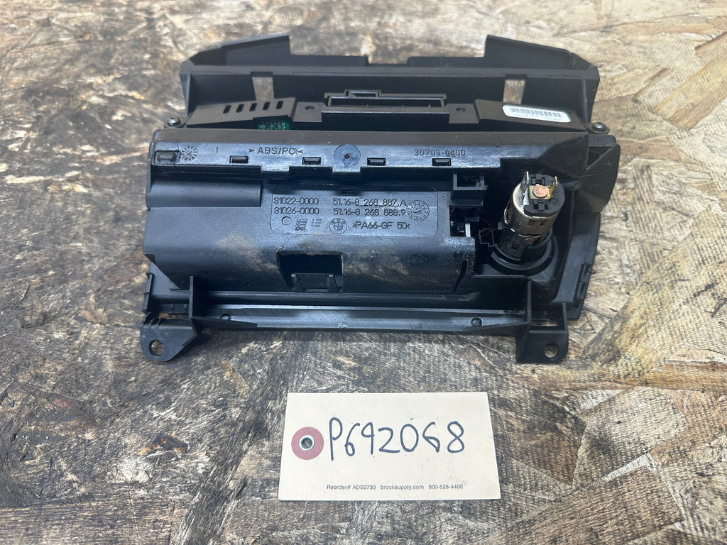 BMW 97-06 3 SERIES CONVERTIBLE BLACK STORAGE TRAY+FOLDING TOP SWITCH 8268887