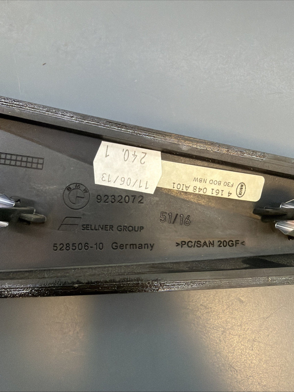 2012-2018 BMW F30 328i 335i Center Console iDrive Control Switch Trim 9267955
