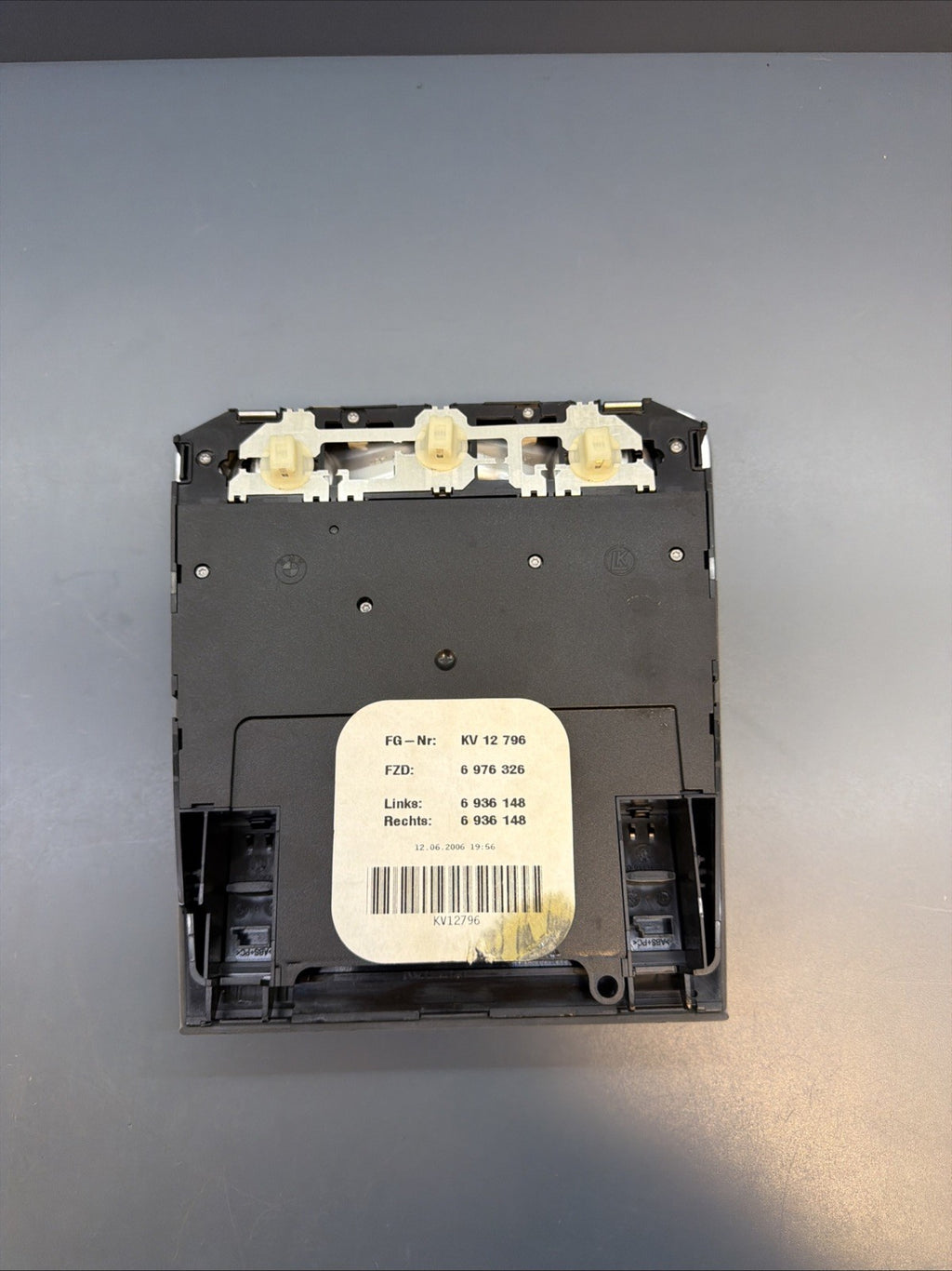 BMW 2006-2012 E90 E9X OVERHEAD DOME LIGHT W SUNROOF SWITCHES OEM 6976326