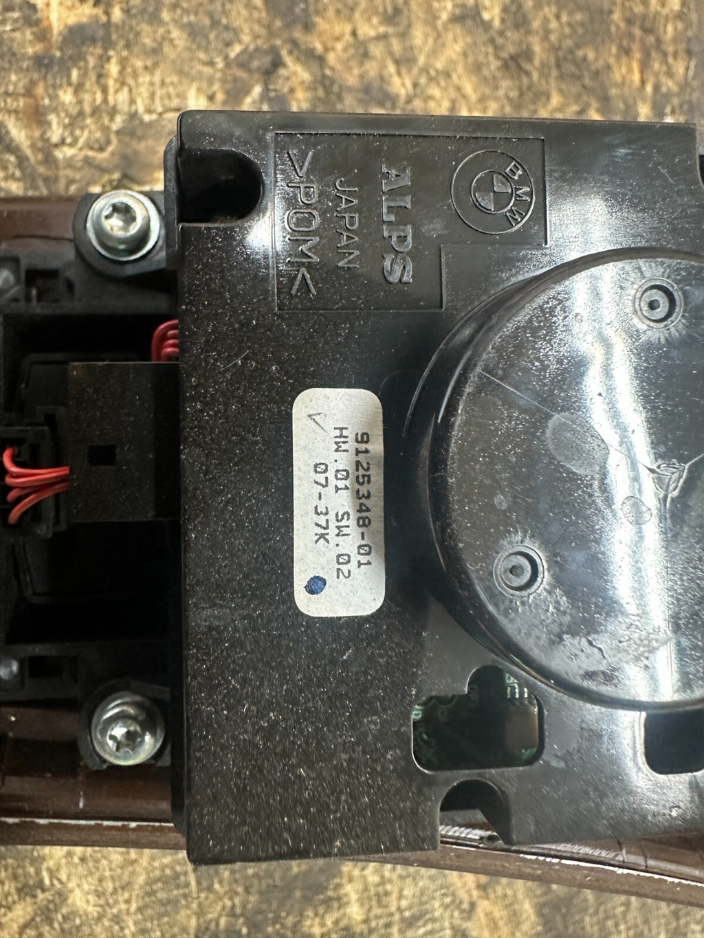 BMW 2007-2011 E9X 3 SERIES CENTER CONSOLE TRIM+iDrive CONTROLLER OEM 7137484