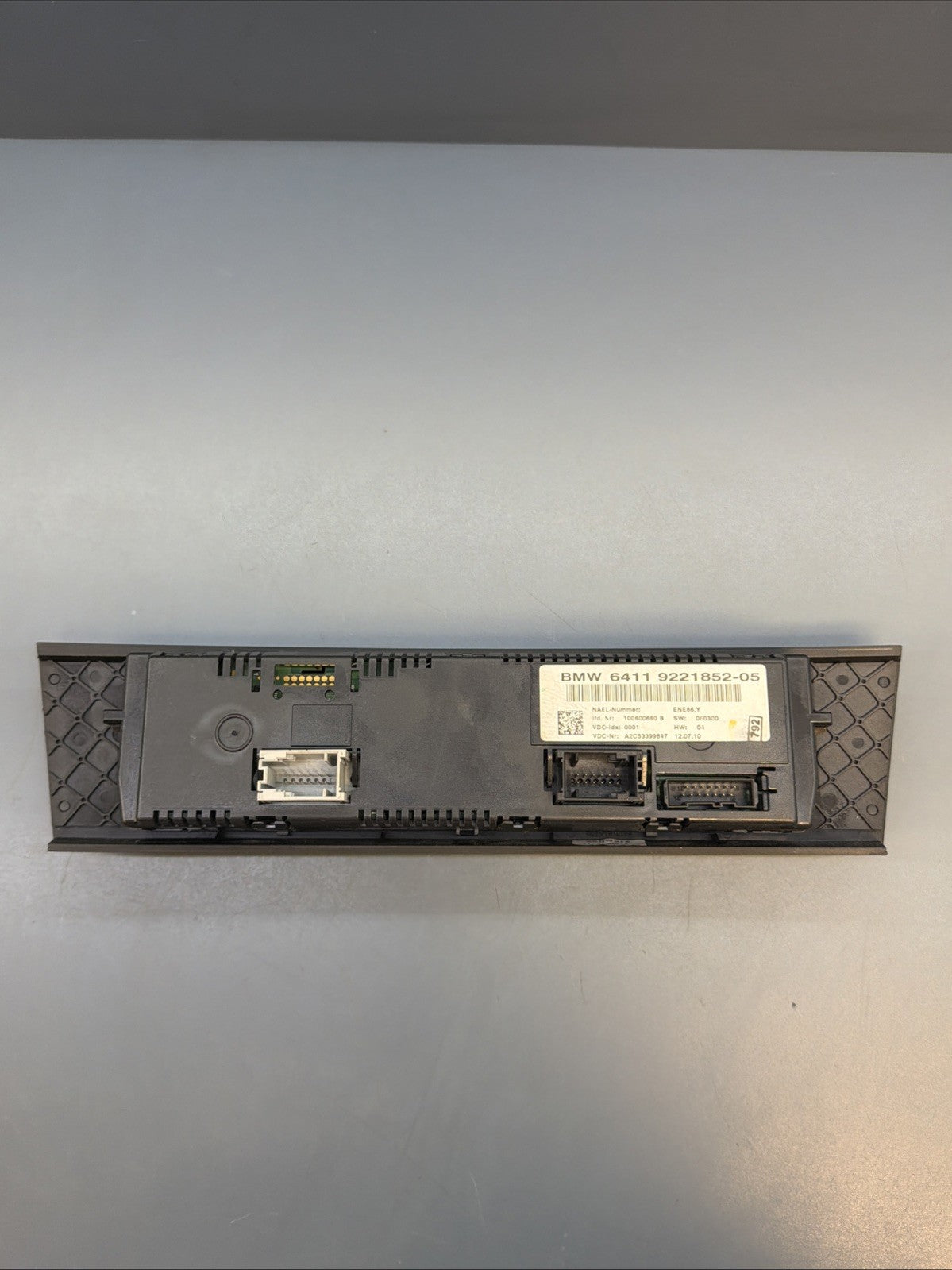 BMW E90 E92 328i 335i Air Conditioning AC A/C Climate Control Switch OEM 9221852