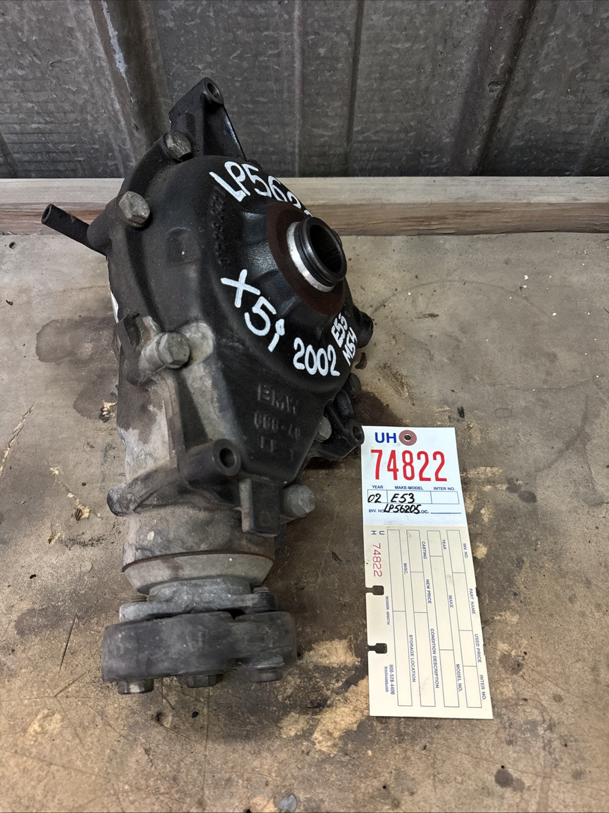Front Differential CARRIER  X5i E53 AWD Diff OEM BMW 1428641
