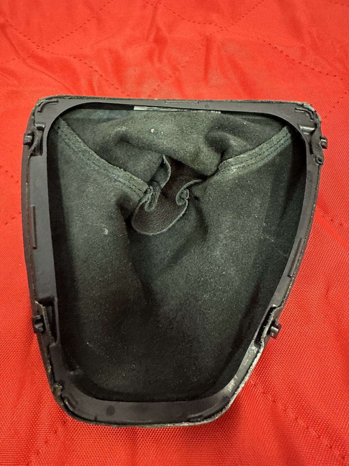 06-13 BMW 3 SERIES GEAR SHIFTER BOOT LEATHER COVER OEM 7530223