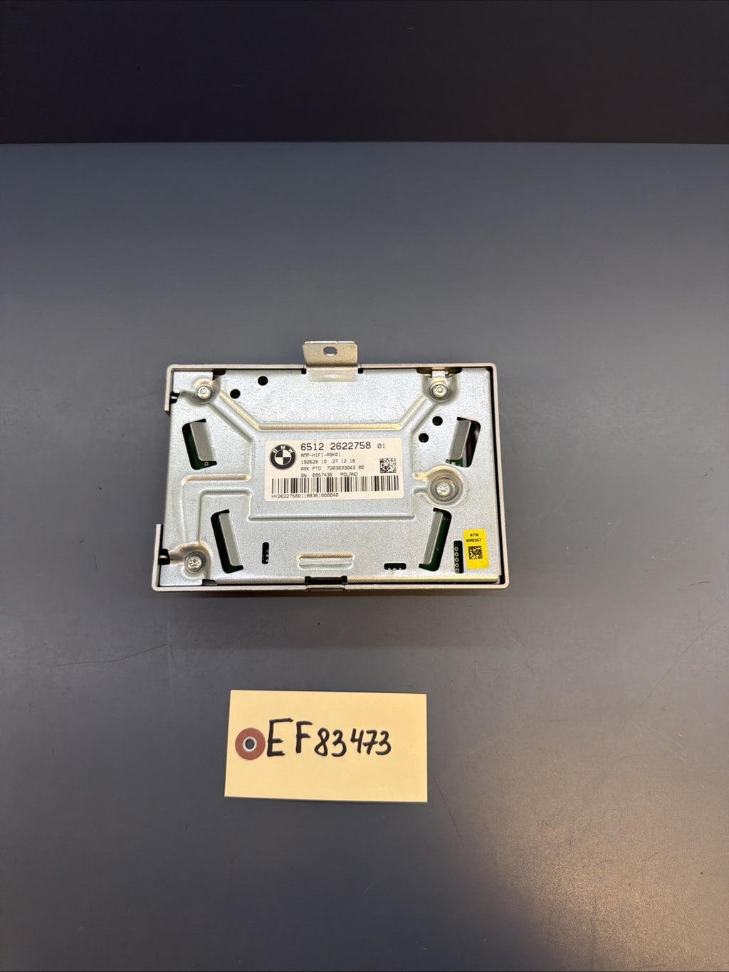 2018 - 2023 BMW F39 X2 RADIO AUDIO AMPLIFIER CONTROL MODULE UNIT 2622758 OEM