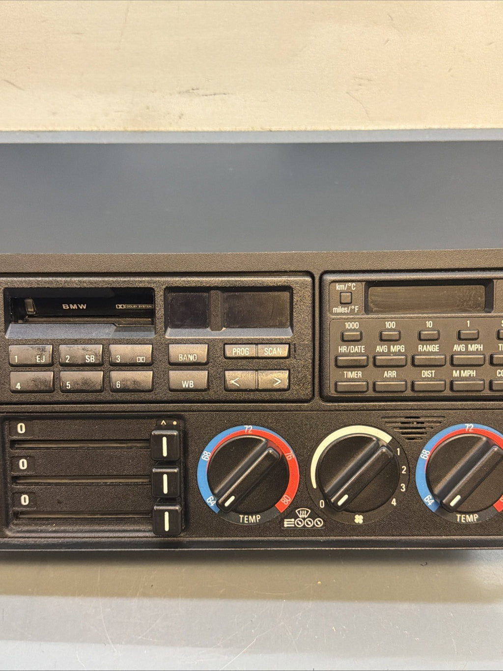 87-96 OEM BMW 530i E34 CLIMATE CONTROL UNIT AC HEATER 8351112