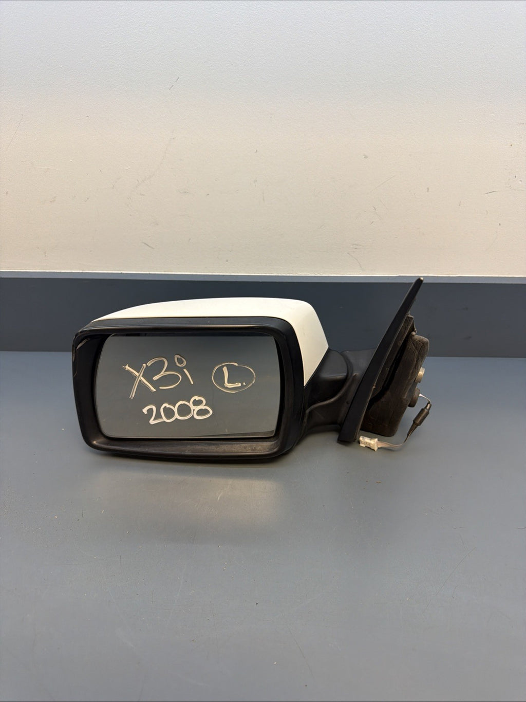 2008 BMW X3 E83 LEFT DRIVER SIDE VIEW POWER DOOR MIRROR E11 010790 OEM