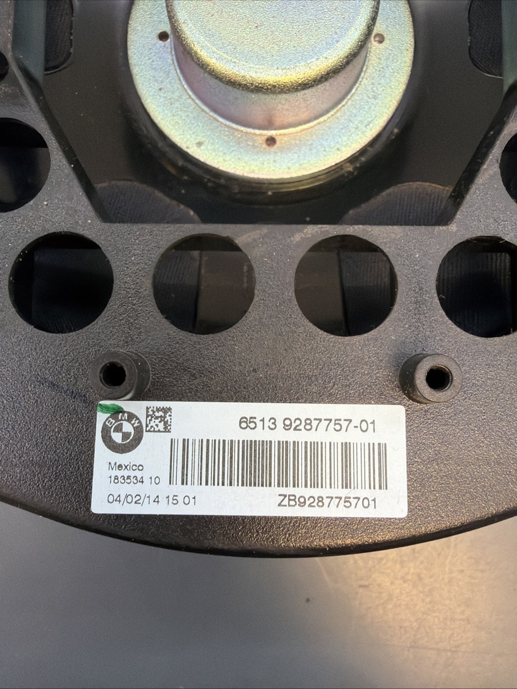 2014-2018 BMW X3 X5 Floor Speaker Subwoofer 9287757 OEM