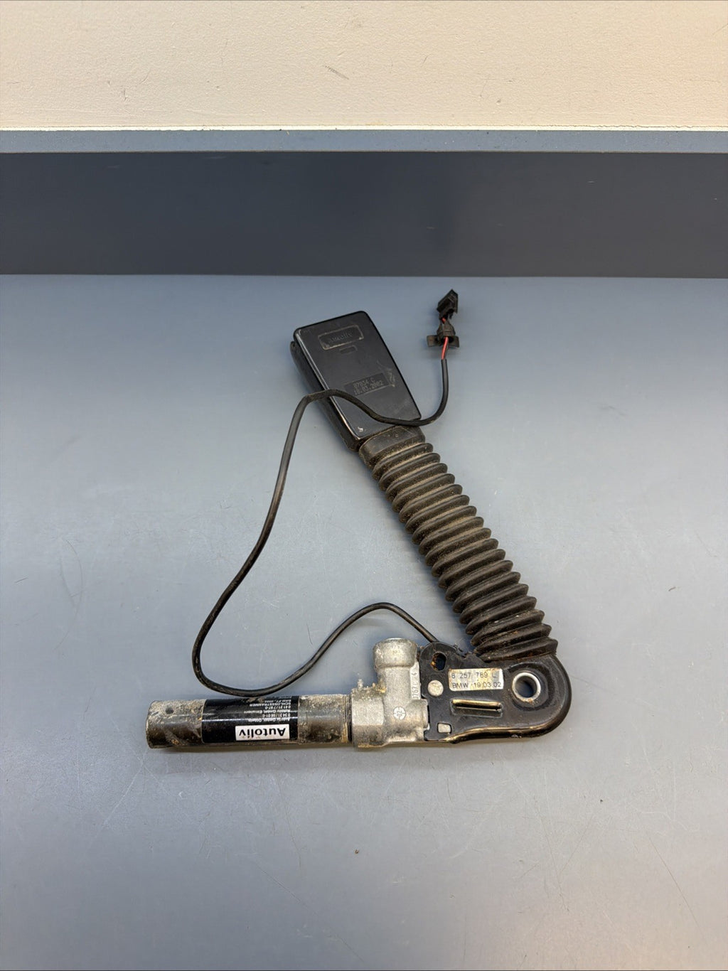 01-06 OEM BMW E46 M3 325 330 Front Left Driver Side Seat Belt Buckle 8257789