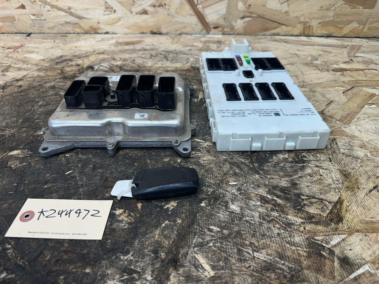 BMW 13-20 ECU+BCU(CAS IMMOBILIZER)+KEY VIN MATCHED SET F32 428xi OEM 9325654