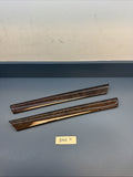 99-06 BMW 3 Series E46 Drivers Door Panel Trim Wood 8200725 8200726