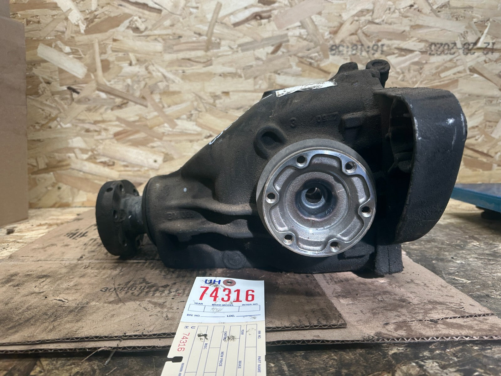 BMW E38 7 SERIES REAR DIFFERENTIAL FINAL 2.93 DRIVE OEM 1428580