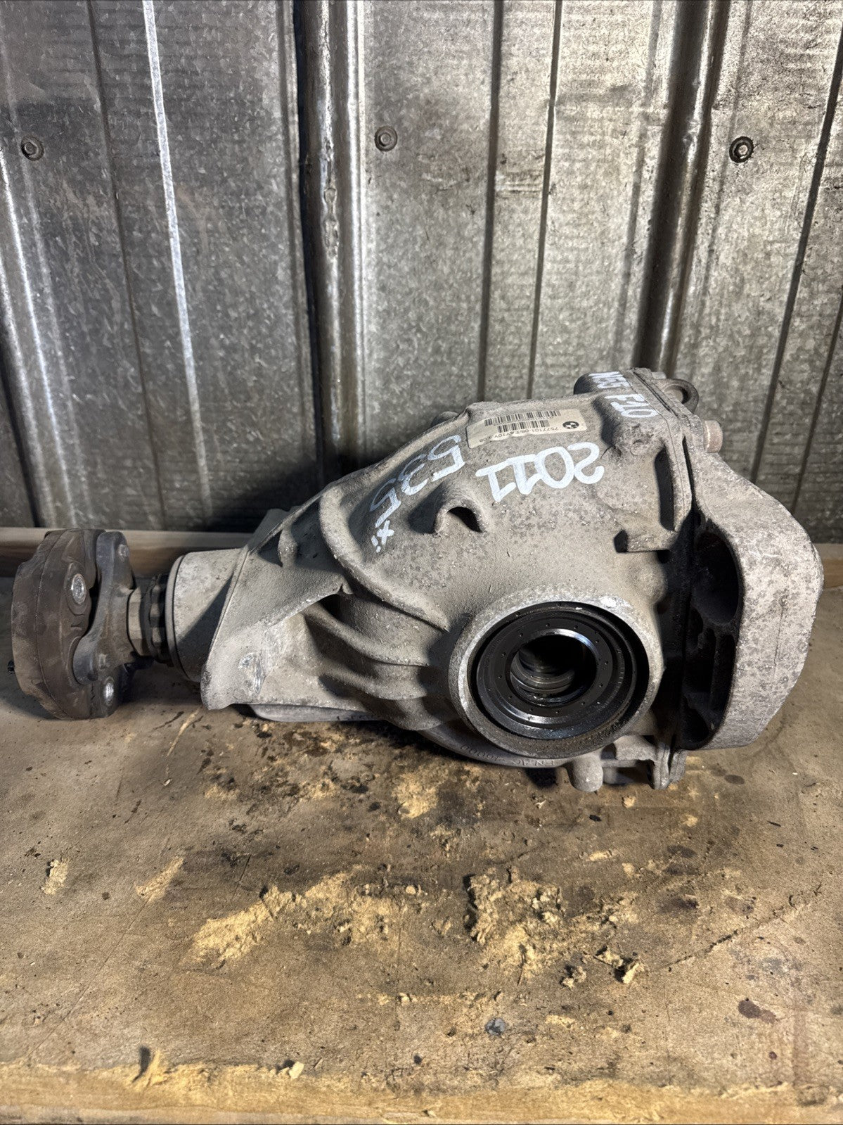 BMW REAR DIFFERENTIAL F10 SERIES 535Xi AUTOMATIC FINAL DRIVE 3.08 7577101