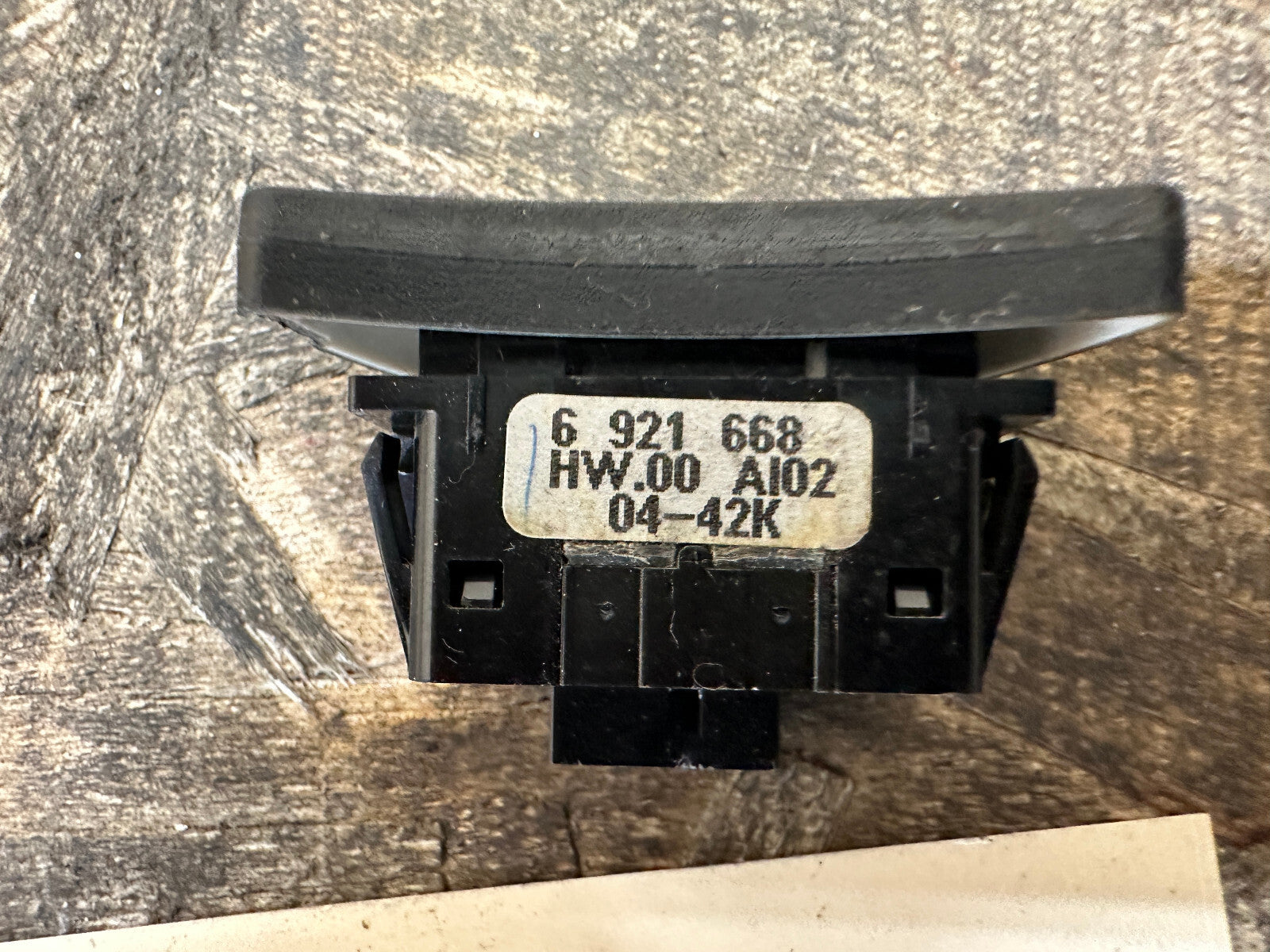 BMW 01-10 E60 E63 5/6 SERIES CENTER CONSOLE iDRIVE MENU BUTTON OEM 6921668