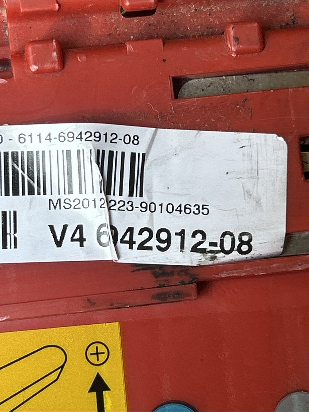 BMW 03-13 E81 E90 E84 1/3 SERIES X1 POSITIVE POWER DISTRIBUTION BOX 6942912