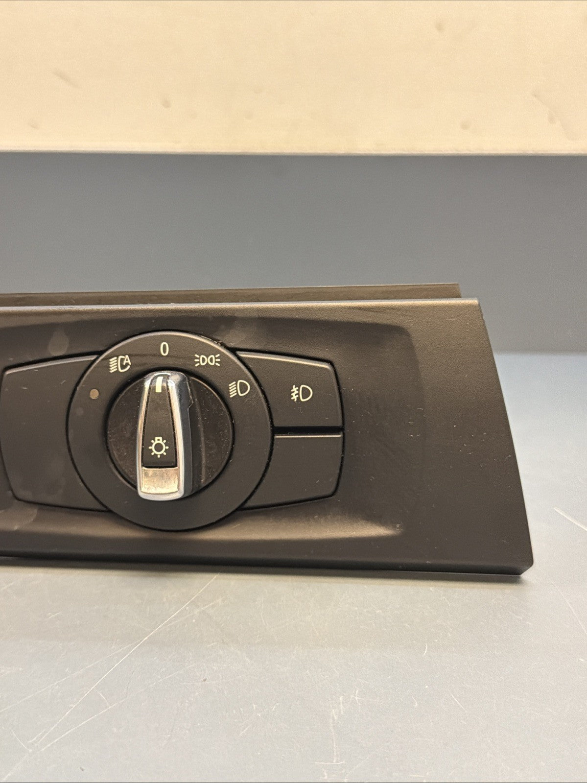 06-12 BMW E90 E92 E93 328i 335i HEADLIGHT CONTROL SWITCH UNIT BLACK 9169410 OEM
