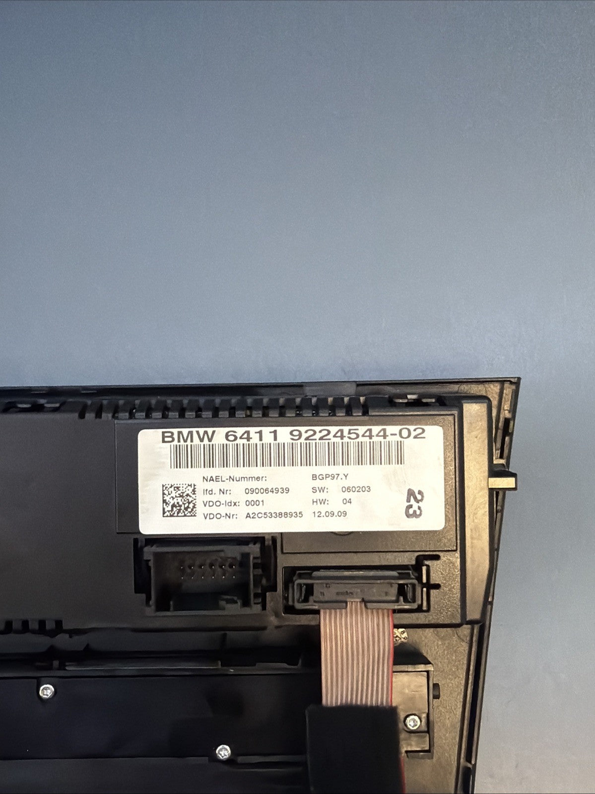 07-11 BMW 328XI 135I E82 E91 E90 OEM CLIMATE HEAT A/C CO Unit 9224544