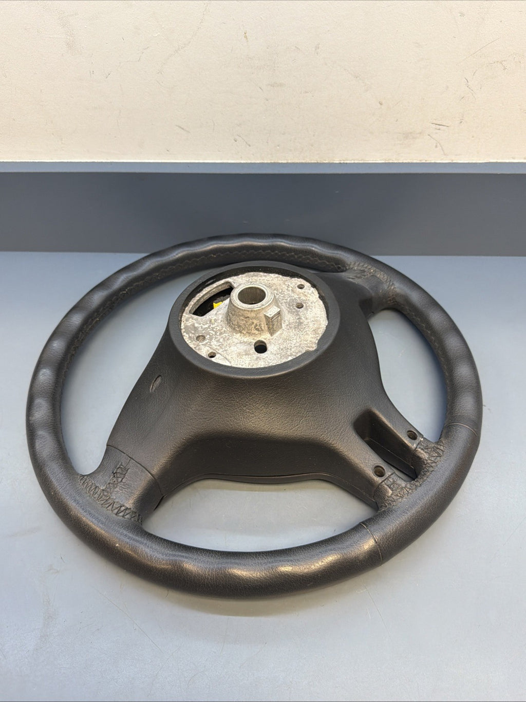 BMW 99-06 E46 3 SERIES BLACK LEATHER SPORT STEERING WHEEL OEM 101493/6760659