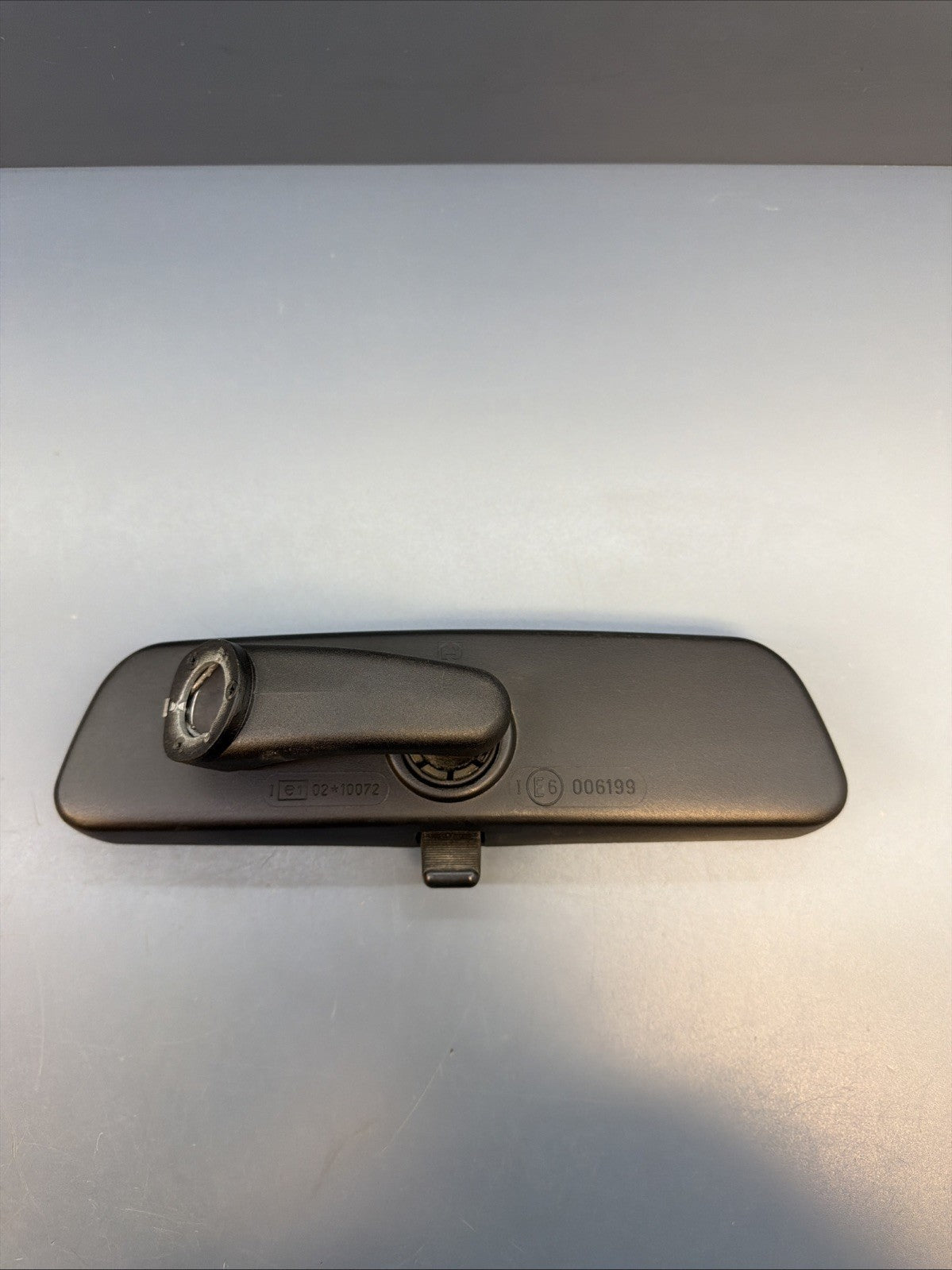 BMW E36 M3 3 Series Rear View Mirror Factory OEM Manual Dim 006199 Black